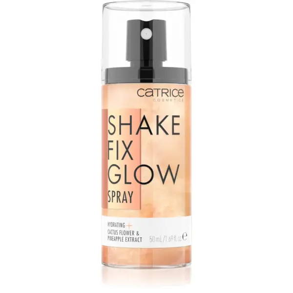 Catrice Shake Fix Glow spray pentru fixare și strălucire 50 ml