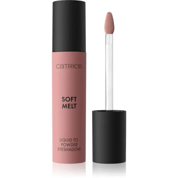 Catrice Soft Melt Liquid To Powder lichid fard ochi cu efect matifiant culoare 030 Dusty Rose 3.4 ml