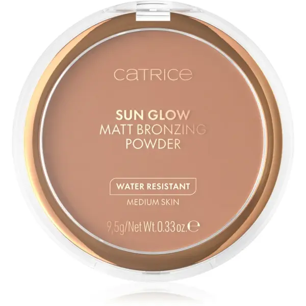 Catrice Sun Glow pudra bronzanta culoare 030 Medium Bronze 9.5 g
