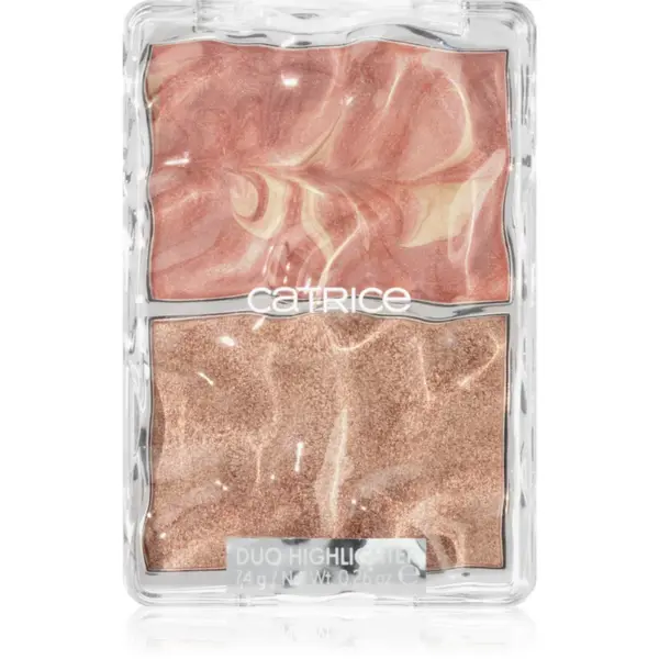 Catrice UNDERWATER SECRETS iluminator duo culoare C01 Sea Me Glow! 7.4 g