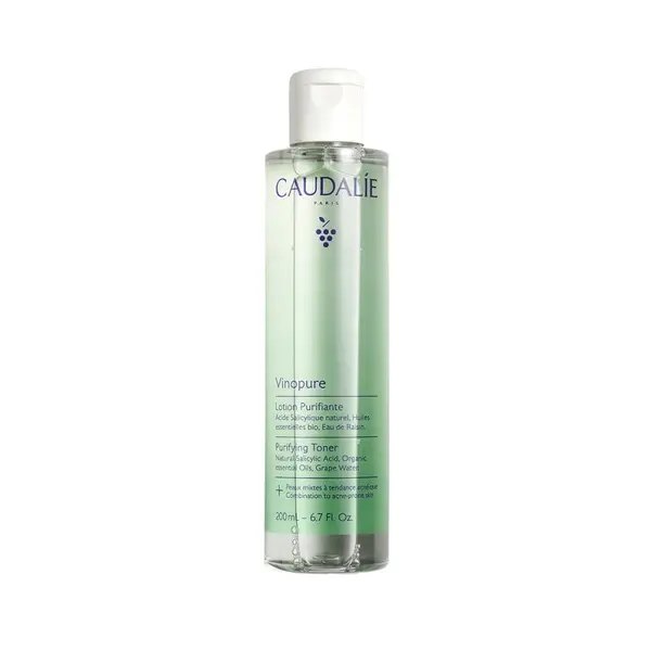 Caudalie Vinopure Purirying Toner Tonic matifiant pentru față Volum 200 ml