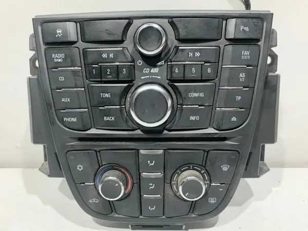 Cd player auto si climatronic 13346050 Opel Astra J (2009-2012)