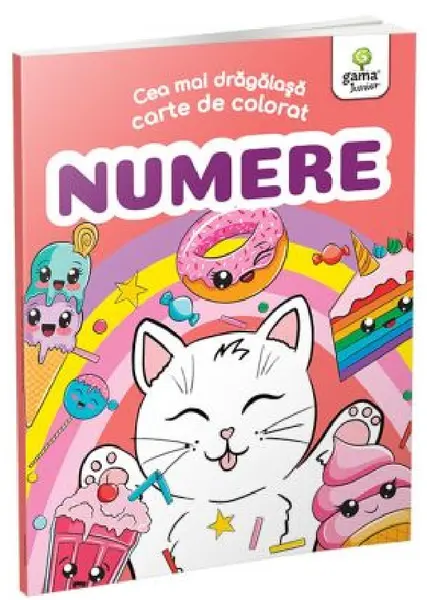Cea mai drăgălașă carte de colorat. Numere