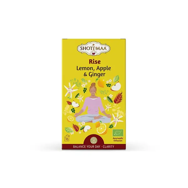 Ceai balance your day - rise - lamaie, mere si ghimbir bio 16dz x 2g 32g Shotimaa