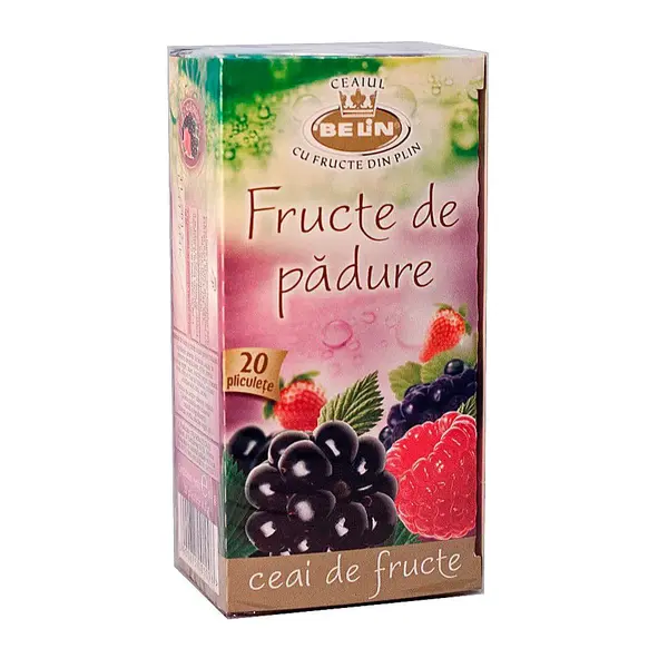 Ceai Belin Fructe de Padure 20 plicuri/cutie Ceai Belin Fructe de Padure 20 plicuri/cutie