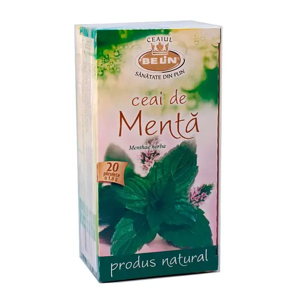 Ceai Belin Menta 20 plicuri/cutie Ceai Belin Menta 20 plicuri/cutie