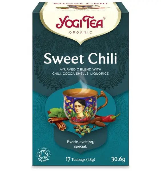 Ceai Bio ARDEI DULCE, 17 pliculete 30.6 g Yogi