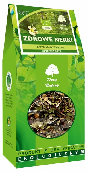 Ceai bio din plante pentru rinichi sănătoși, 200 g, Dary Natury