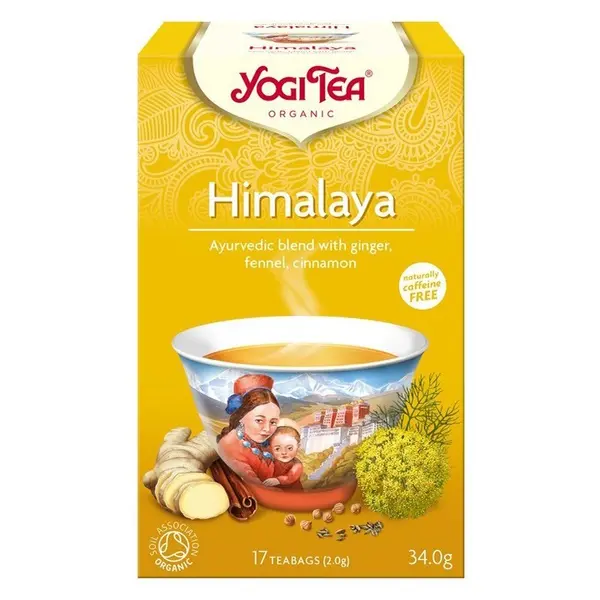Ceai Bio Himalaya, Yogi Tea, 17 Plicuri, 34 g