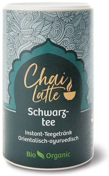 Ceai bio latte cu ceai negru, 220 g, Amla Natur
