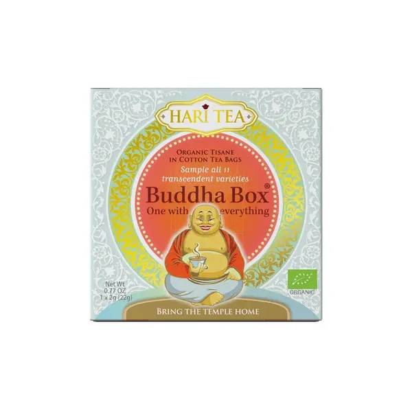 Ceai budha box - cutie cu toate cele 11 ceaiuri Hari Tea bio 11dz x 2g 22g Hari Tea