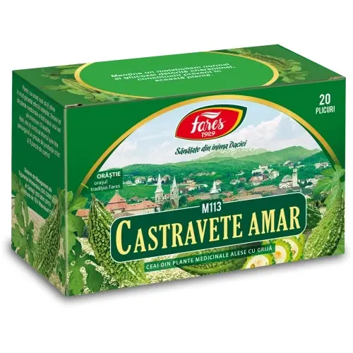 Ceai Castravete amar M113, plicuri Fares