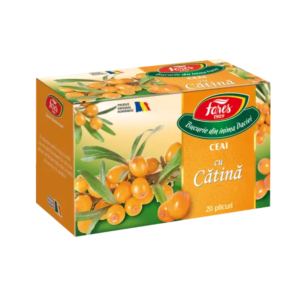 Ceai Catina, 20 plicuri, Fares