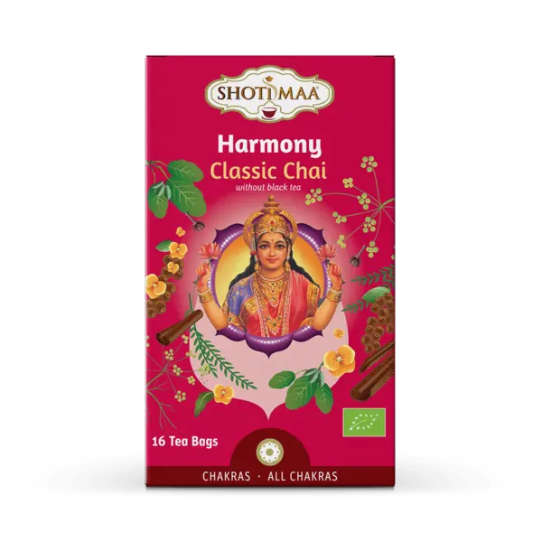 Ceai Chakras Harmony Chai Clasic Bio, 16 plicuri, Shoti Maa