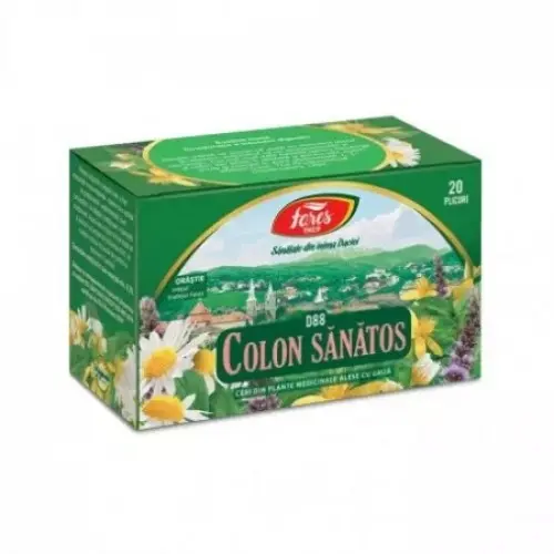 Ceai colon sanatos (colon iritabil), 20 plic (D88) Zephyr Labs