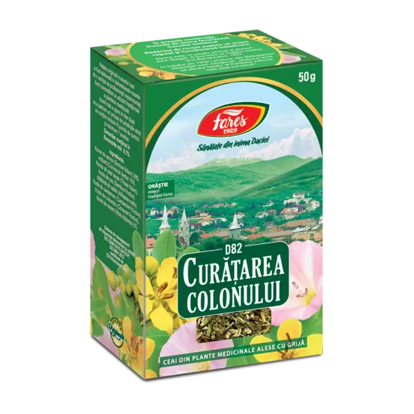 Ceai Curatarea Colonului, 50g, Fares