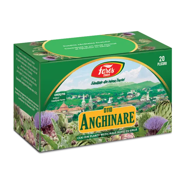 Ceai de anghinare D110, 20 plicuri, Fares