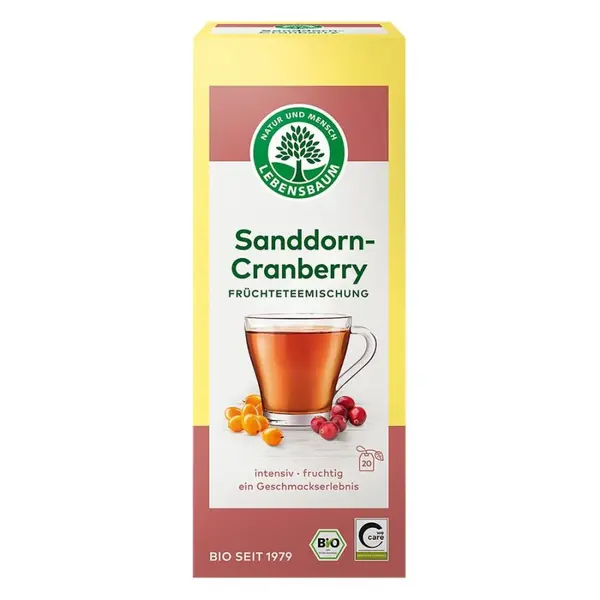 Ceai de catina si merisor 20 plicuri, eco - 50 g