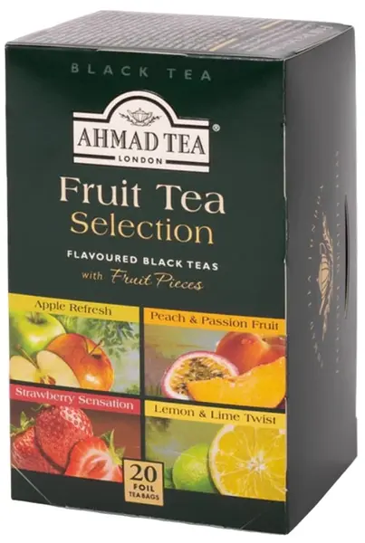 Ceai de fructe Fruit Tea Selection, 20 pliculețe, Ahmad Tea