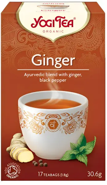 Ceai de ghimbir, 17 pliculețe, Yogi Tea