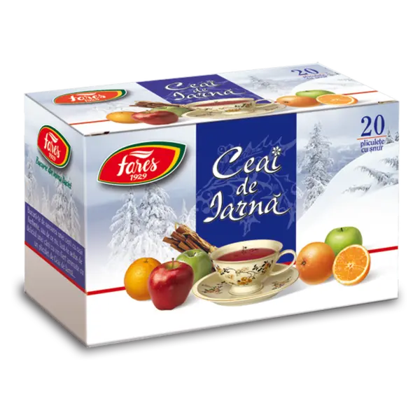 Ceai de iarna, ceai la plic, Fares | 20 plicuri
