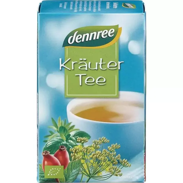 Ceai de plante, bio, 20 pliculete x 1.5g, Dennree