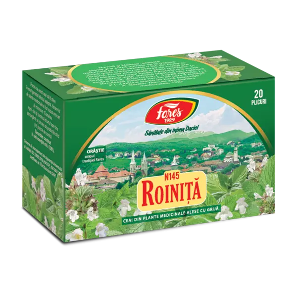 Ceai de ronita, 20 plicuri, Fares