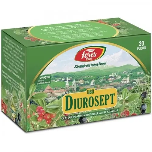 Ceai Diurosept Fares (U60), 20 plicuri Zephyr Labs