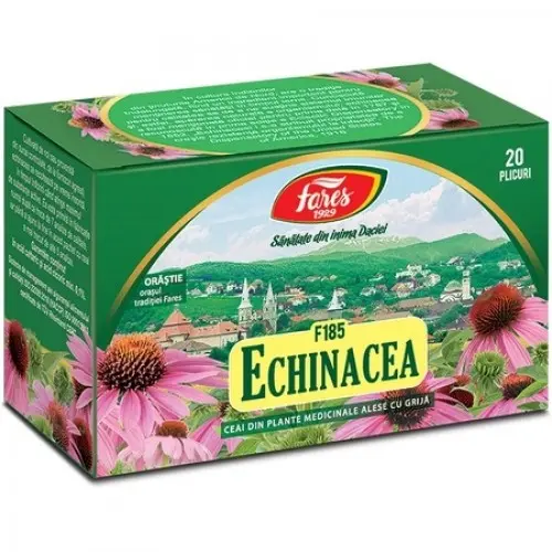 Ceai Echinacea Fares, 20 plicuri (F185) Zephyr Labs