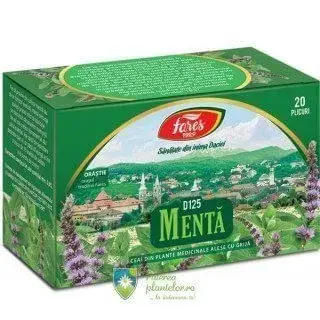 Ceai Fares Menta 20 plicuri 1g Ceai Fares Menta 20 plicuri 1g