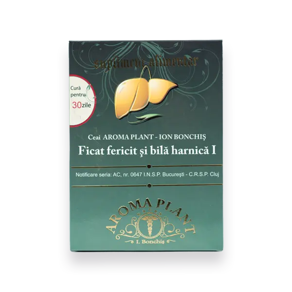 Ceai ficat fericit si bila harnica I, 160g, Aroma Plant Bonchis
