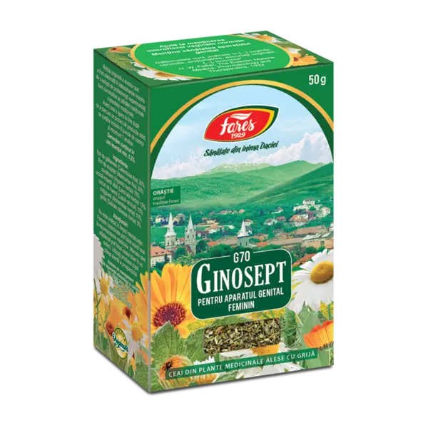 Ceai Ginosept, 50g, Fares