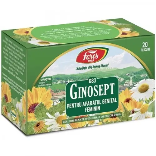 Ceai Ginosept Fares, 20 plicuri (G83) Zephyr Labs