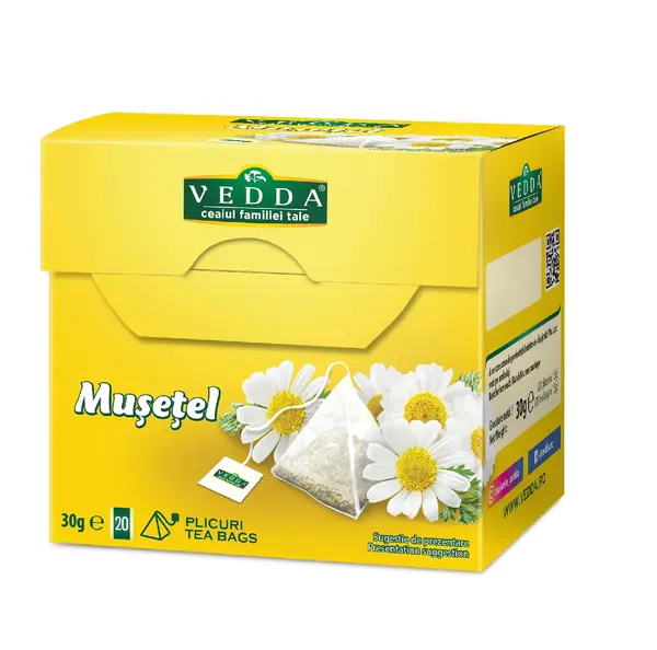 Ceai musetel Vedda 80plicuri x 1.5g economic Ceai musetel Vedda 80plicuri x 1.5g economic