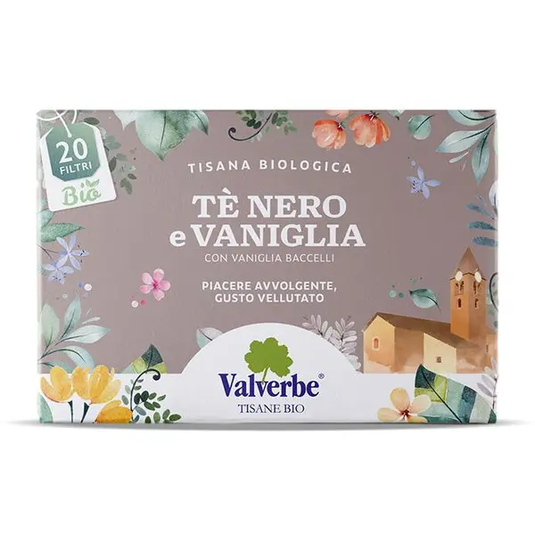 Ceai Negru cu Vanilie Ecologic/Bio 20dz