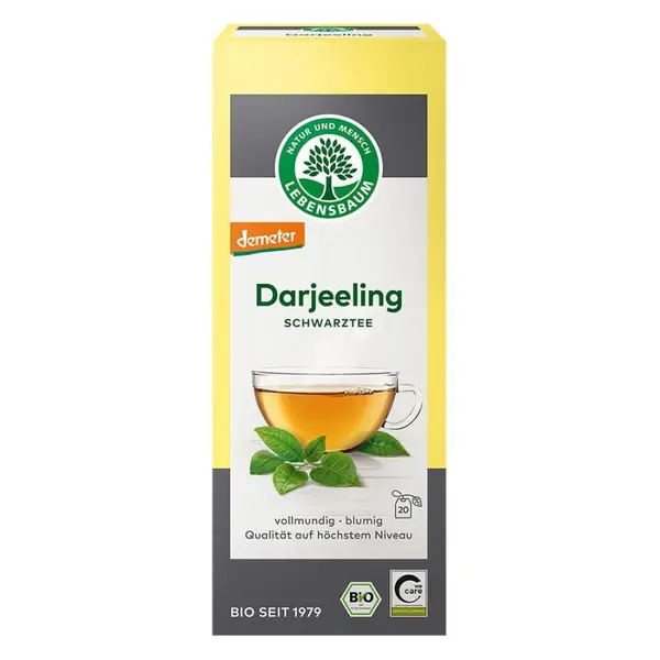 Ceai negru Darjeeling 20 plicuri, eco - 40 g
