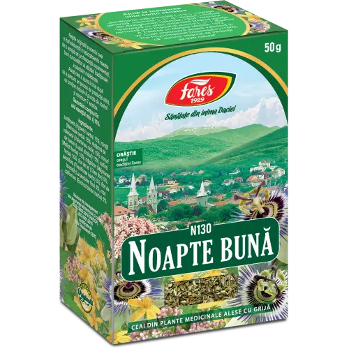 Ceai noapte buna (sedativ - N130) x 50g Fares Zephyr Labs