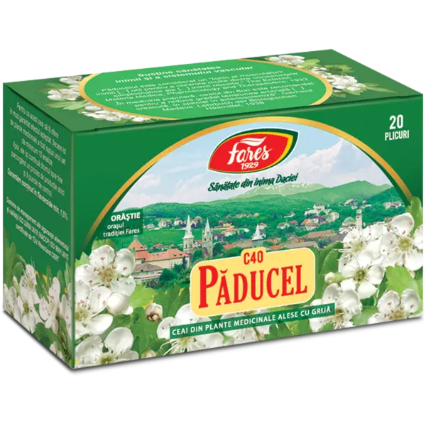 Ceai Paducel, Fares | 20 plicuri