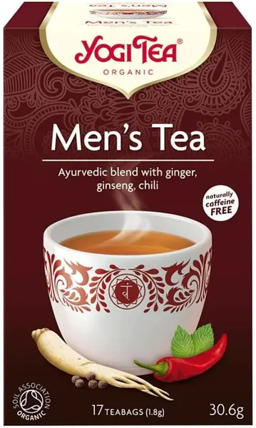 Ceai pentru bărbați, 17 pliculețe, Yogi Tea