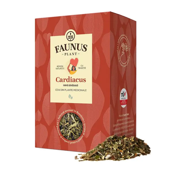 Ceai pentru inima sanatoasa Cardiacus, 90g, Faunus Plant