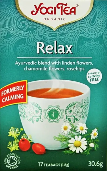 Ceai relaxant pentru calm, 17 pliculețe, Yogi Tea