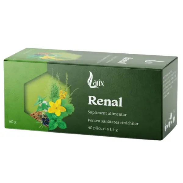 Ceai Renal pentru sanatatea rinichilor, Larix | 40 plicuri