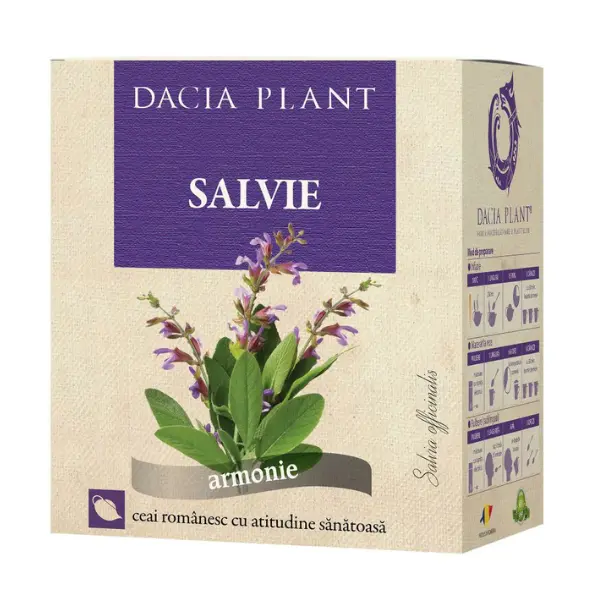Ceai Salvie, Dacia Plant | 50 g