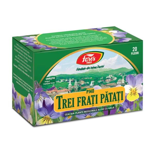 Ceai Trei frati patati, 20 plicuri, Fares