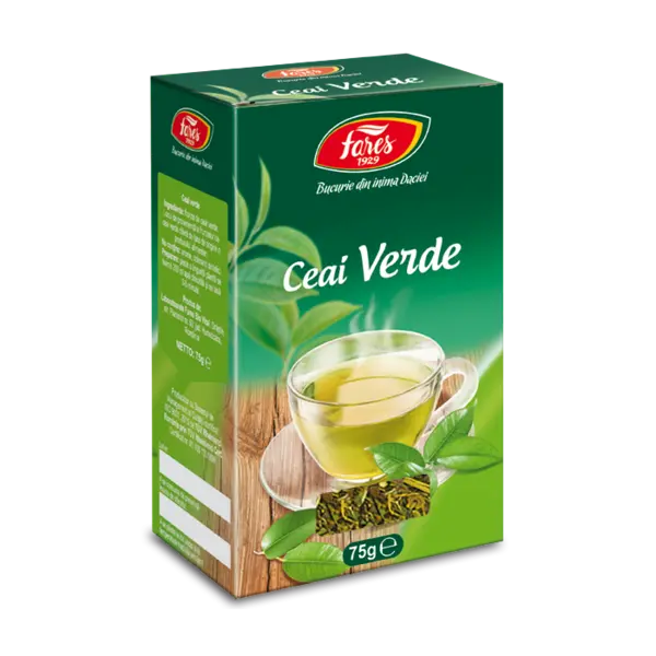 Ceai verde, 75g, Fares