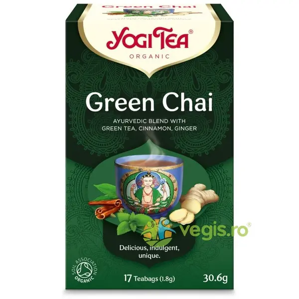 Ceai Verde (Green Chai) Ecologic/Bio 17dz