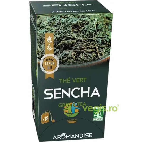 Ceai Verde Sencha Ecologic/Bio 18dz