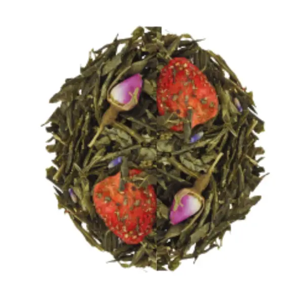 Ceai Verde Strawberry & Champagne (Gramaj: 200g)