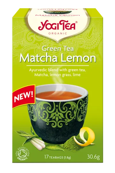 CEAI VERDE VERDE MATCHA CU LAMAIE 17pl ECO-BIO - Yogi Tea