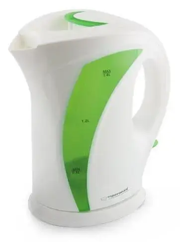 Ceainic Electric Esperanza EKK018G, 1.7 l (Alb/Verde)